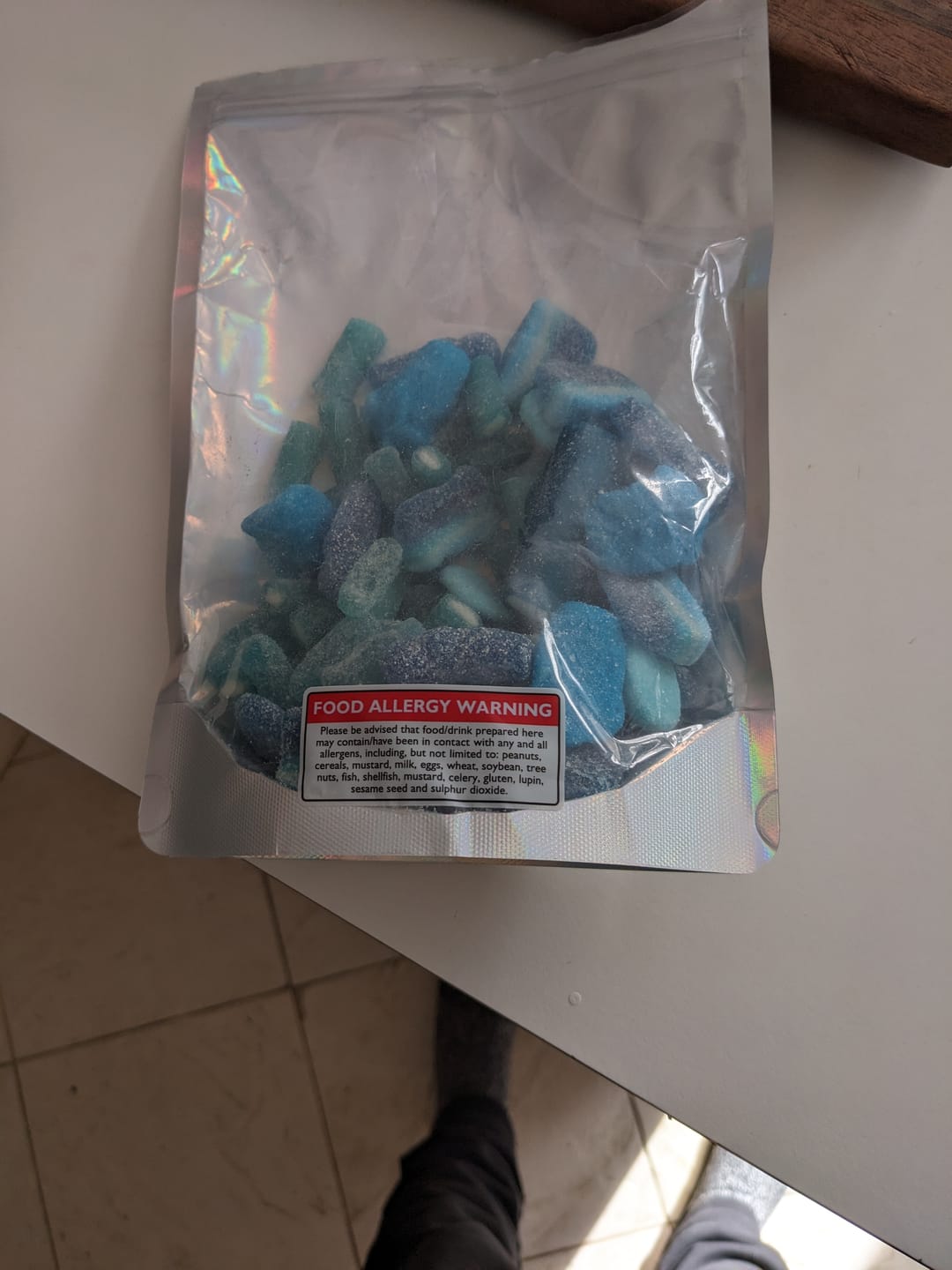 Customer photo review of Blue Raspberry Mix
