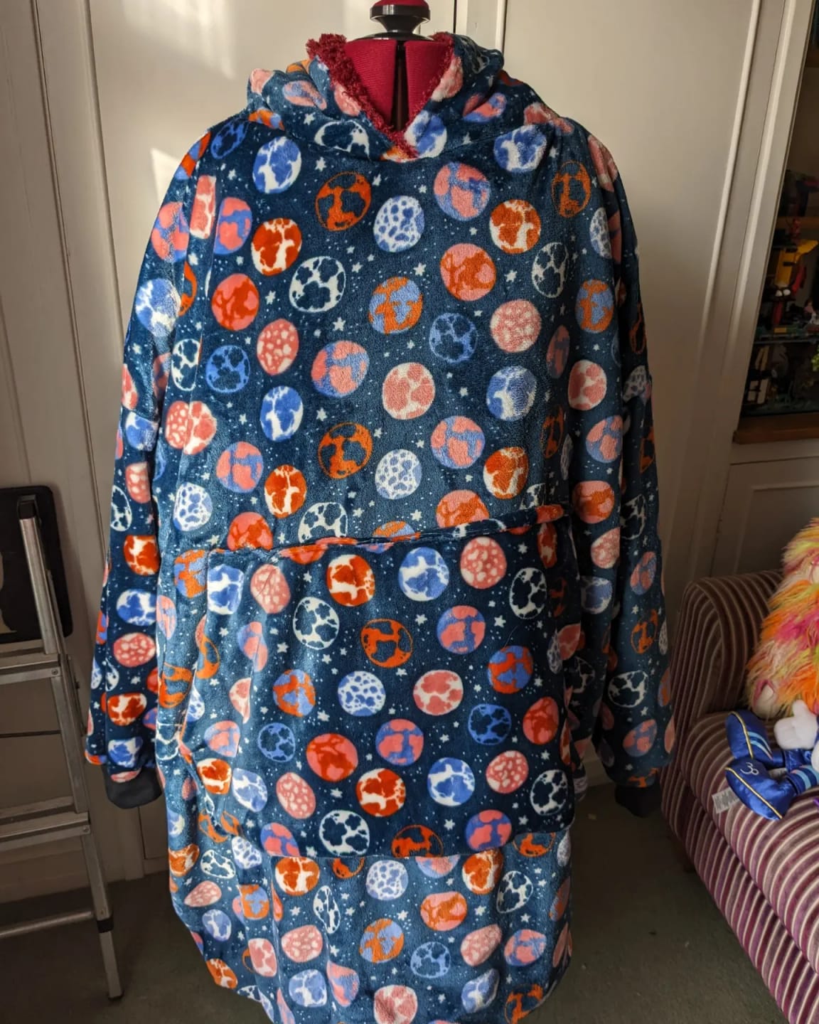 Customer photo review of Sherpa Faux Fur Fabric