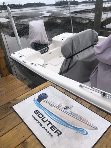 Customer photo review of Custom Digital Boat Artwork
