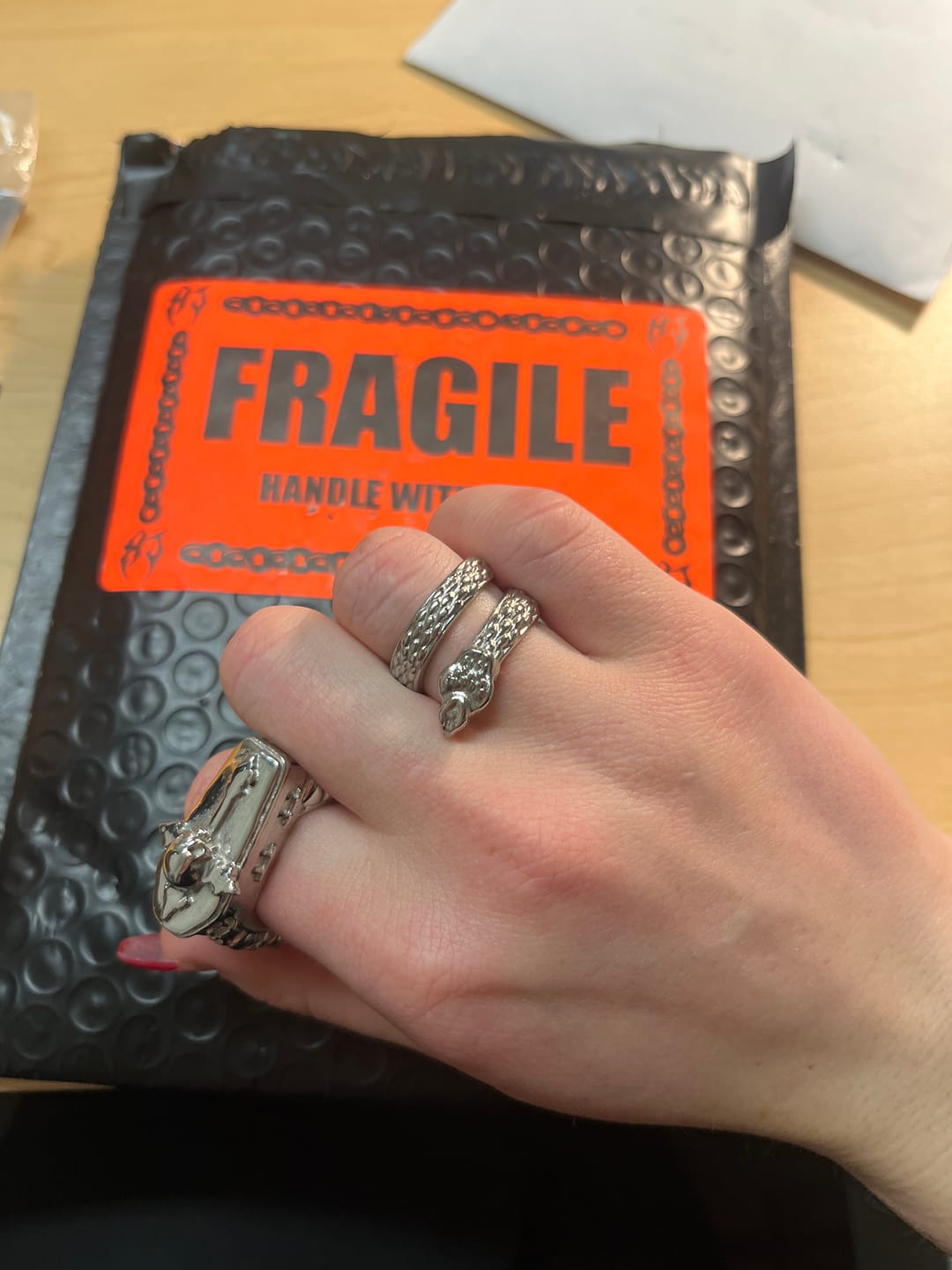 Customer photo review of UPGRADED SLIME RING