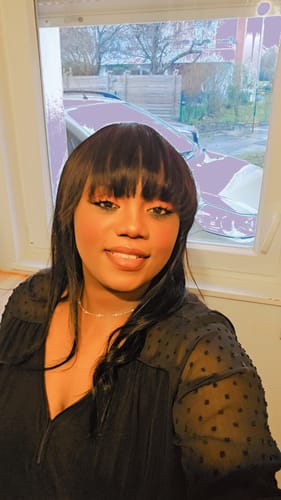 Customer photo review of T-Lace Body Wave Auburn