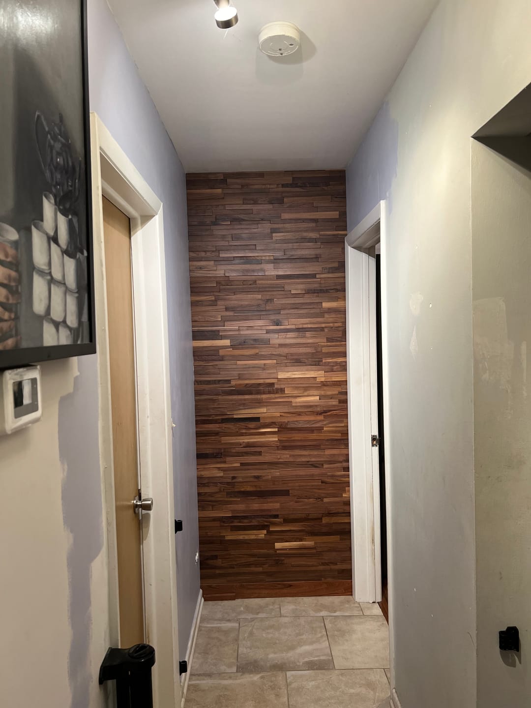 Customer photo review of 3D Stacked Natural Walnut