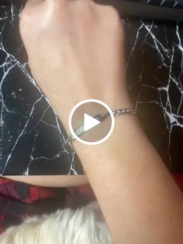 Customer video review of 5mm Cuban Link ID Bracelet