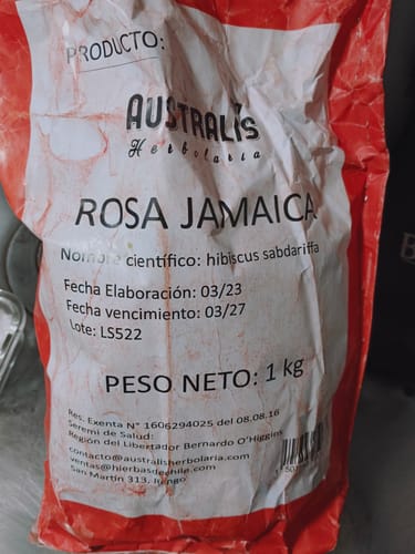 Customer photo review of Rosa Jamaica / Hibisco