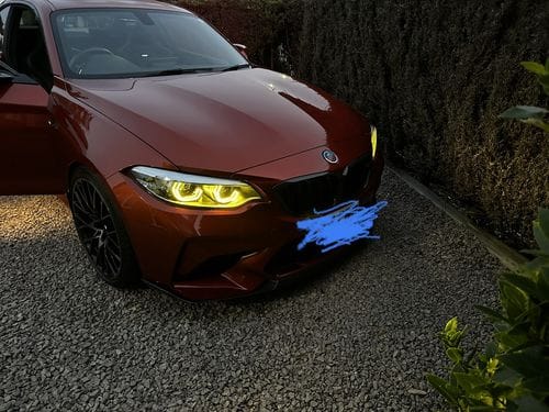 Customer photo review of EuroLuxe BMW F22/F87 2 Series/M2 CSL Yellow/RGB Headlight DRL Module Upgrade | 2014 - 2020