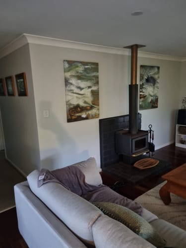 Customer photo review of Glory Days, Abstract Art Duo