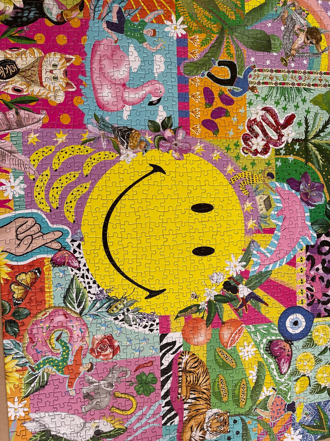 Customer photo review of Smiley® Puzzle - 1000 Piece