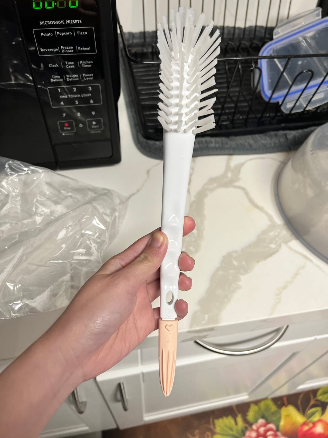 Customer photo review of Hegen Bottle Brush & Nipple Cleaner