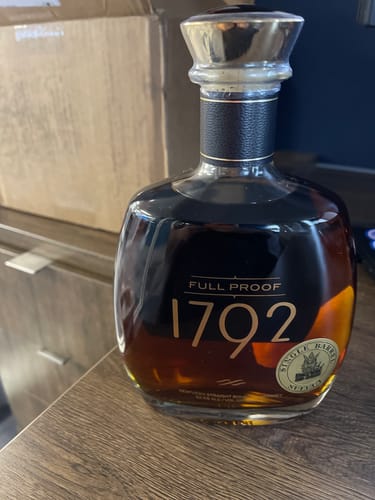 Customer photo review of 1792 Full Proof Kentucky Straight Bourbon Whiskey "K.W.S" Edition (750ml)