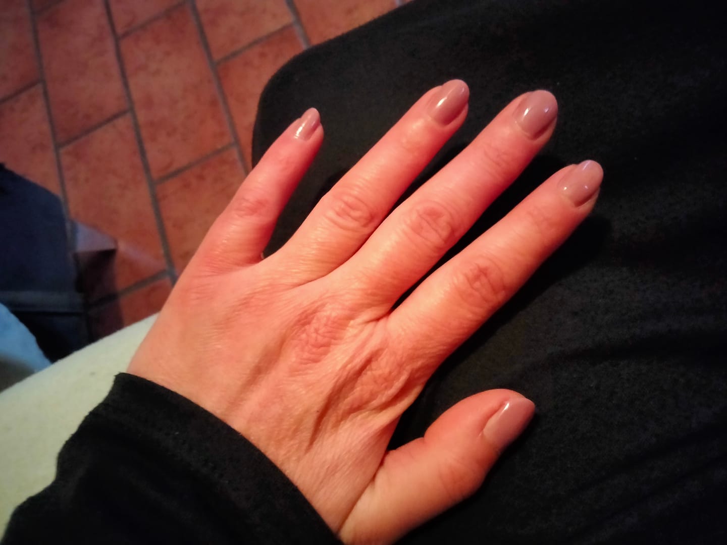 Customer photo review of Smalto Semipermanente LCI -  Rosso Tiziano