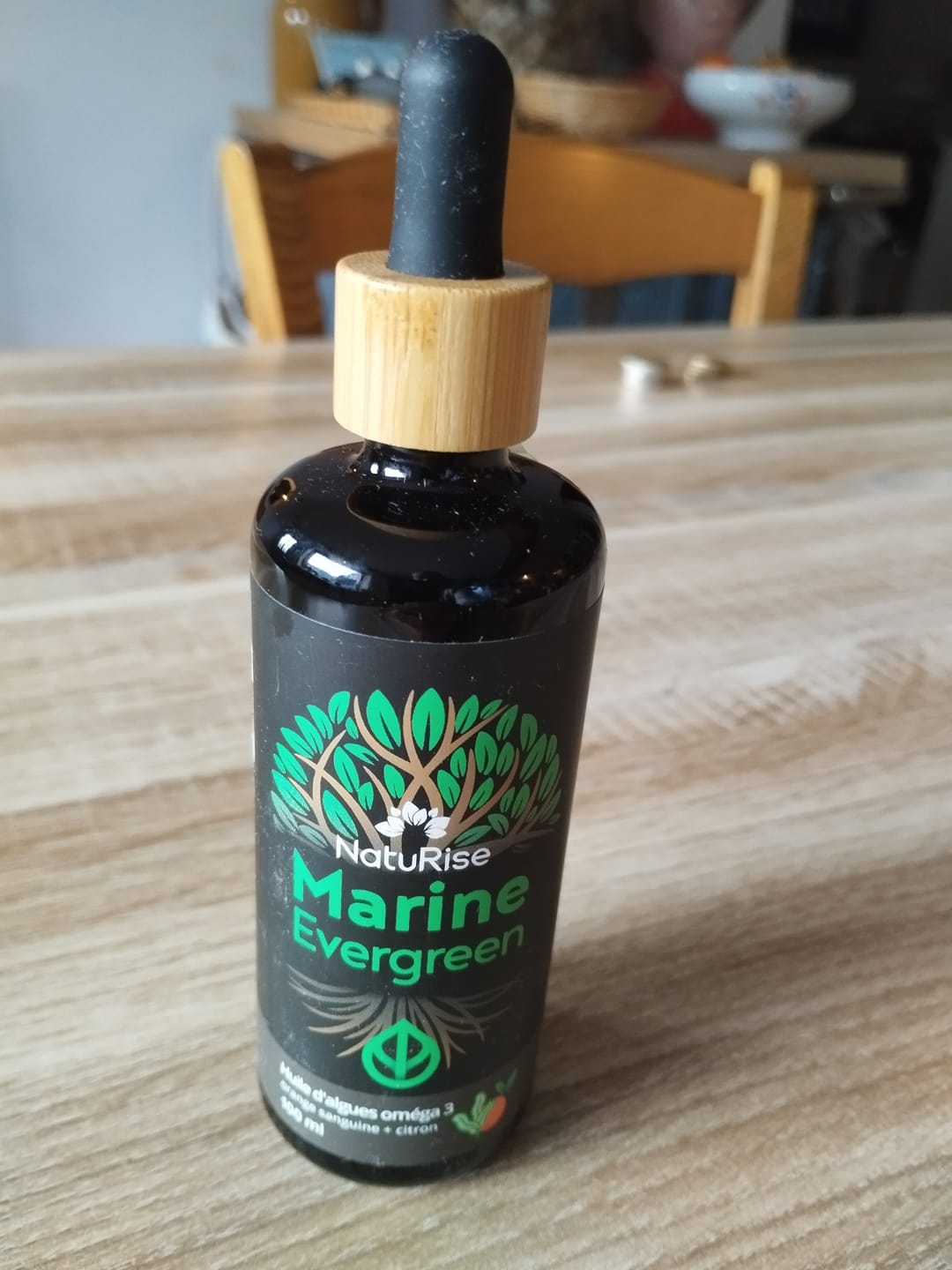 Customer photo review of Huile d'algues oméga 3 (100ml)