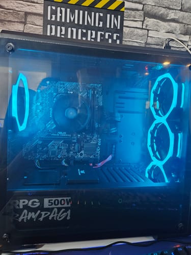 Customer photo review of NeonZilla - AMD Ryzen 5 5600G 16GB 900SE