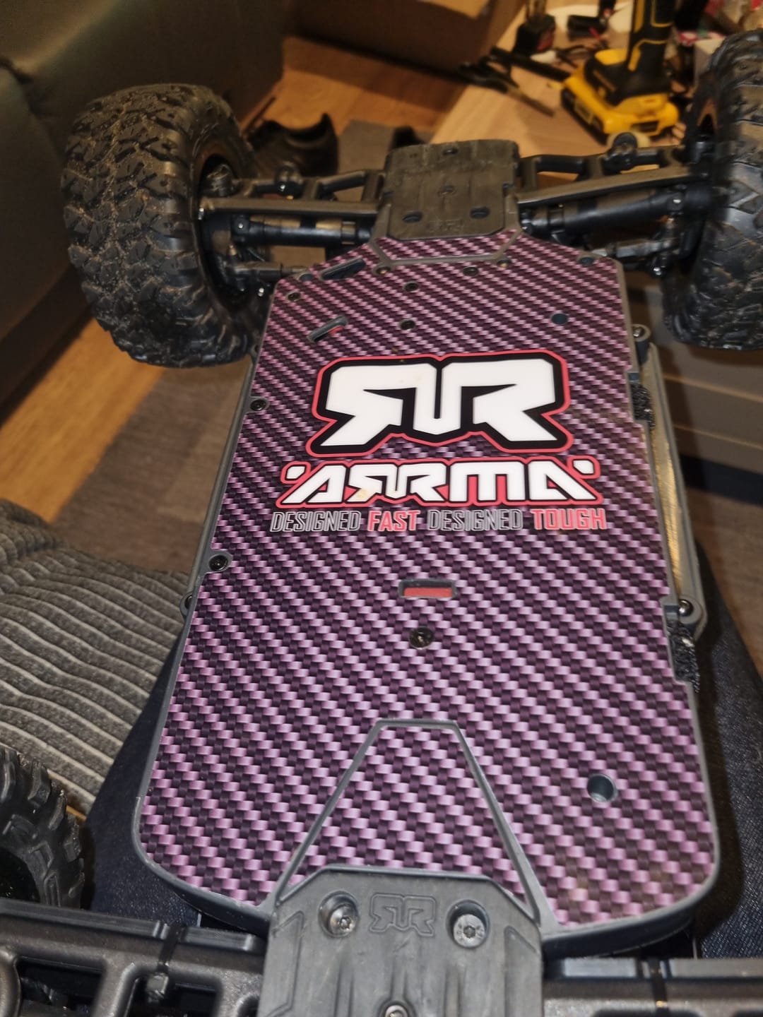 Customer photo review of ARRMA LWB "CREATE YOUR OWN SKIN" - Big Rock, Infraction, Senton, Typhon, Vendetta