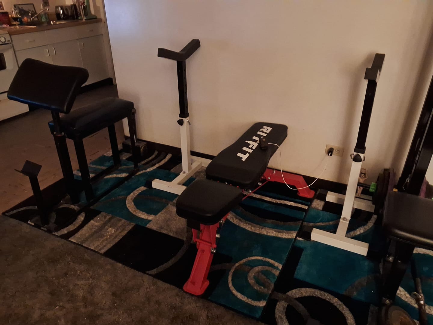 Customer photo review of RitFit 1300LB Adjustable Weight Bench BWB01