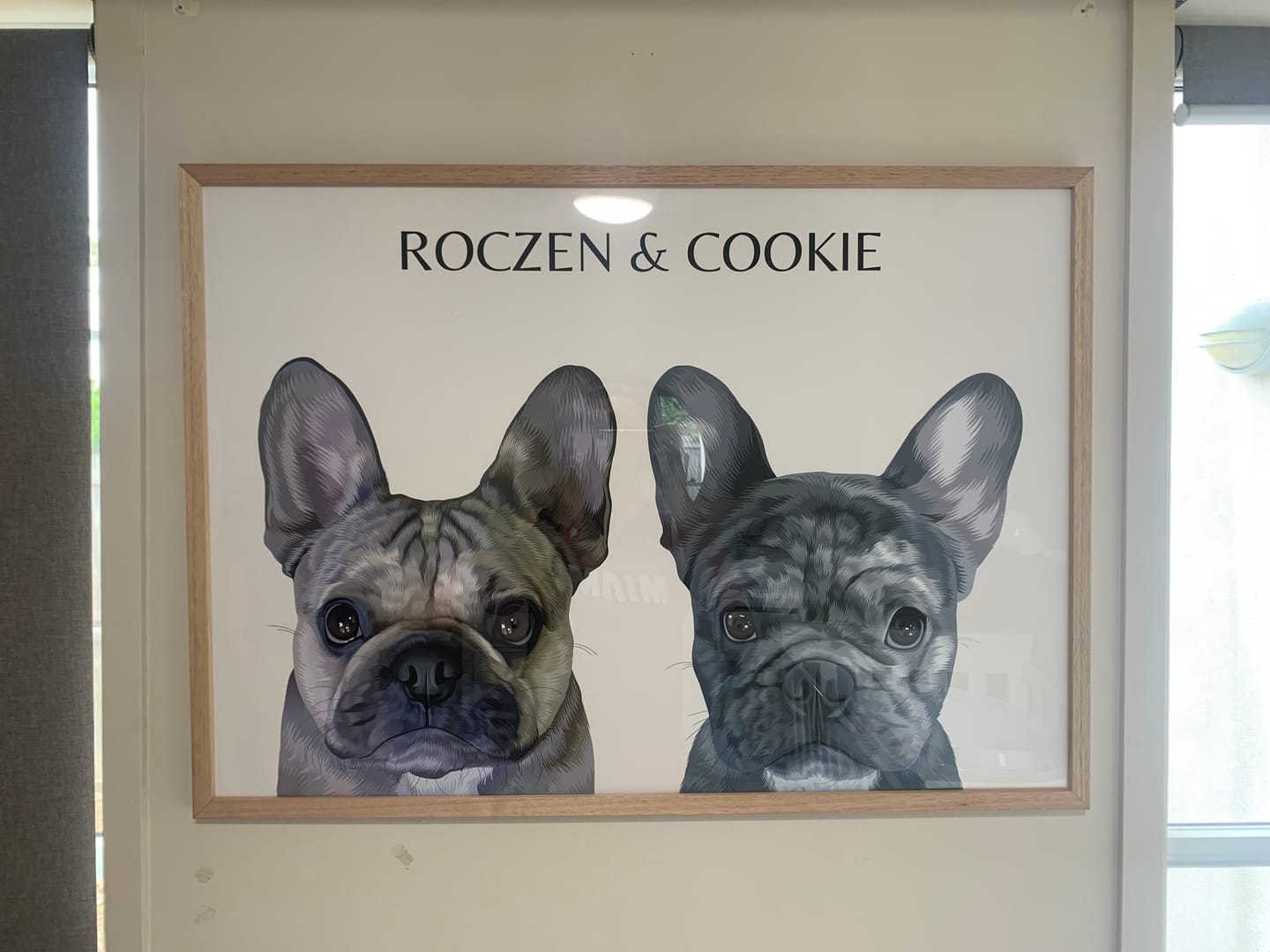 Customer photo review of Two-Pet Portrait