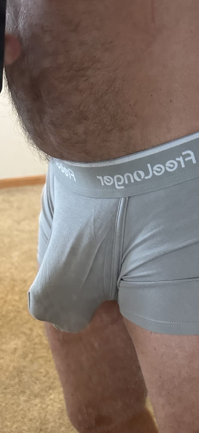 Customer photo review of FreeLonger Men's Comfy Separate Big Pouch Briefs