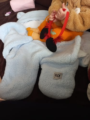 Customer photo review of Elix™ Bebek peluş kundak