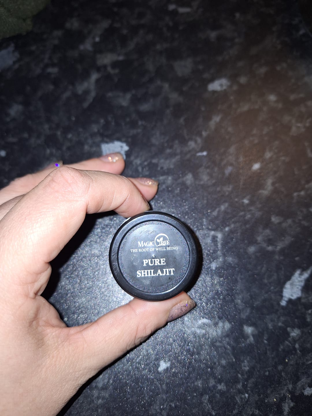 Customer photo review of Pure Organic Shilajit