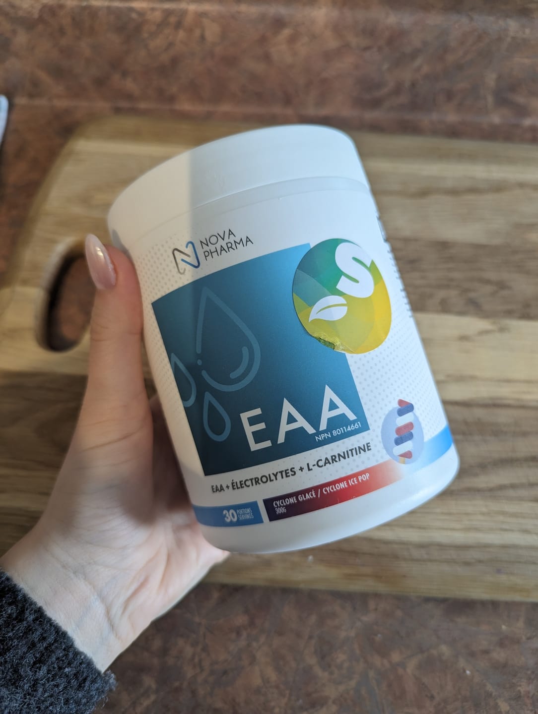 Customer photo review of Nova Pharma - EAA 30 portions