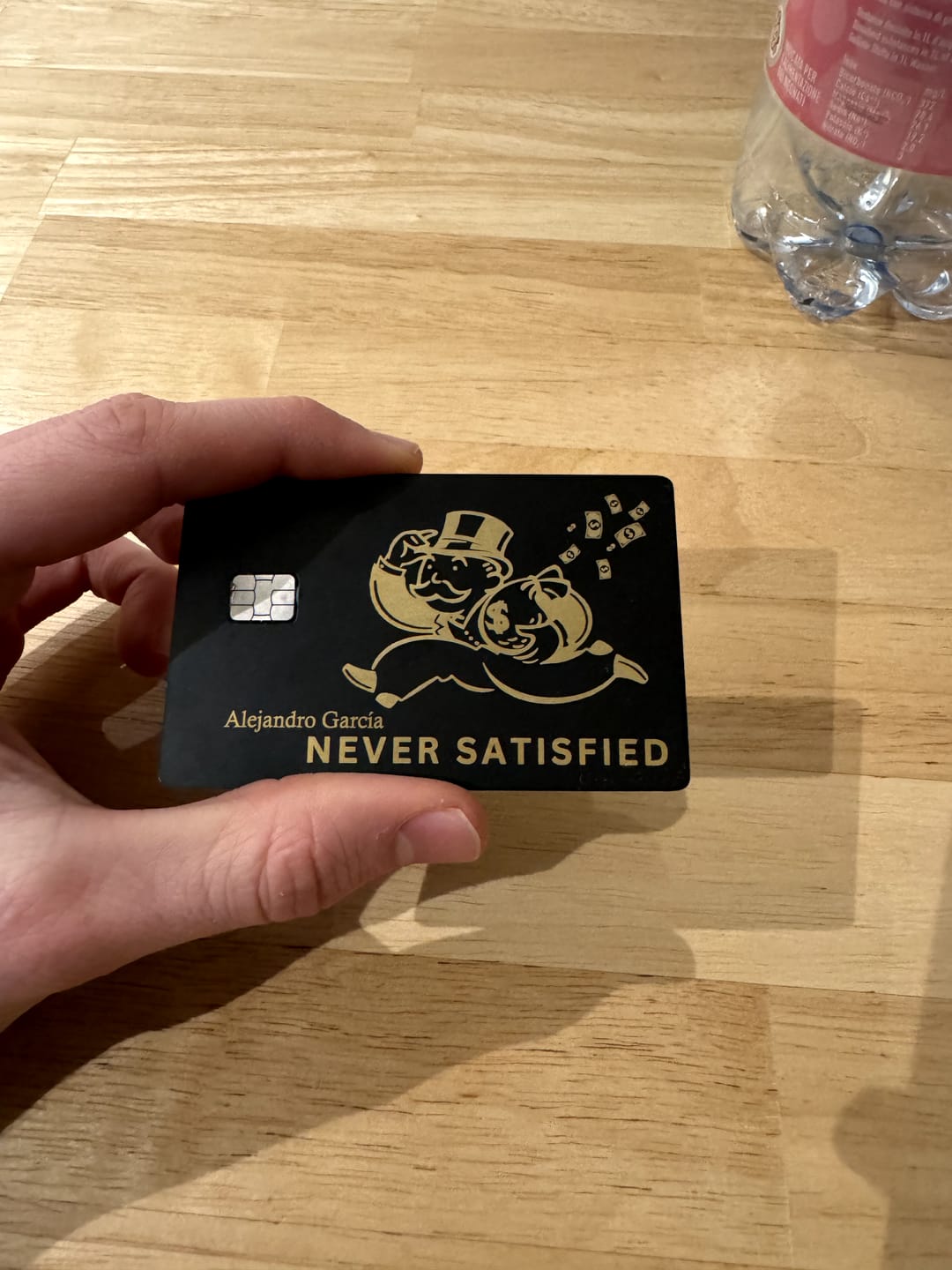 Customer photo review of NEVER SATISFIED