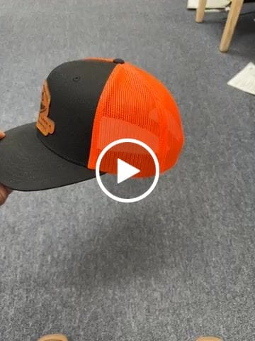 Customer video review of Custom Wool Blend Flatbill Trucker Hat - Richardson 511
