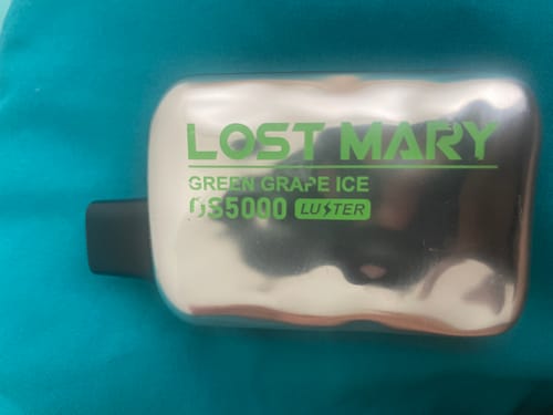 Passion K. review of Green Grape Ice - Lost Mary OS5000 - Luster Edition image 1 out of 1