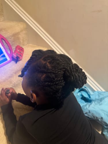 Customer photo review of The Ultimate Hair Growth Guide eBook