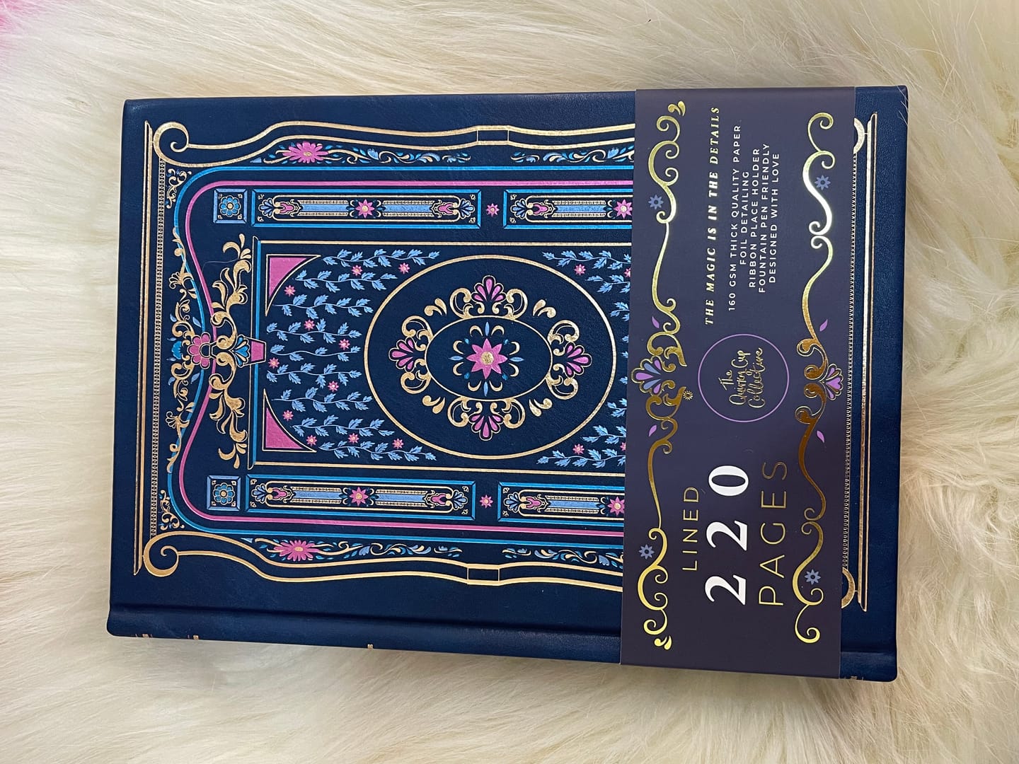Customer photo review of Literati Notebook - Royal Blue