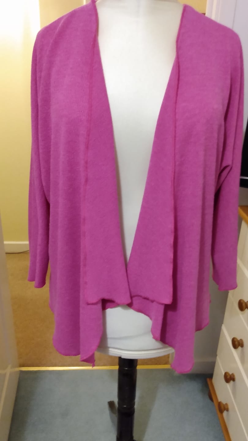 Customer photo review of Cardigan Knit Fabric