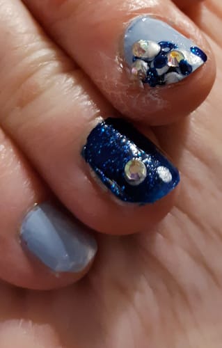 Customer photo review of Holiday Rocket Nail Color Collection