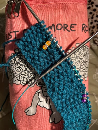 Customer photo review of The Mindful Collection: Knitting Pin Set: Circular: Interchangeable (13cm): Believe