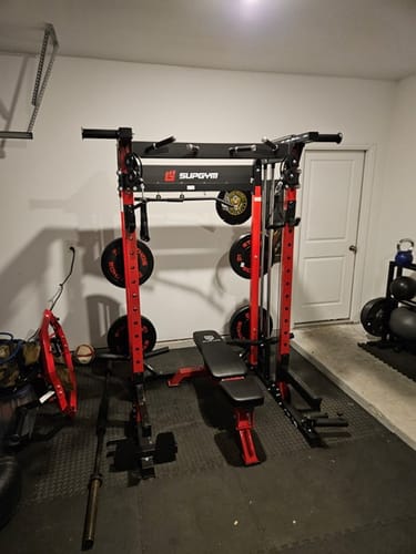 Customer photo review of Major Fitness F22 All-In-One Home Gym Power Rack