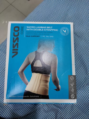 Customer photo review of Sacro Lumbar Belt (Mild Support) | Provides Support to Lower Back | Corrects Posture & Relieves Back Pain (Beige)