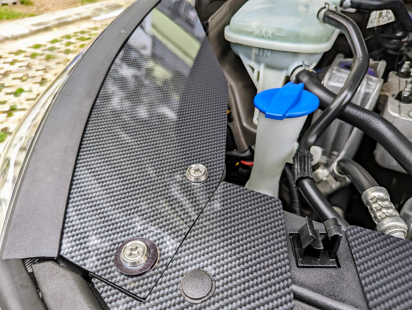 Customer photo review of Proform Slam Panel End Covers - Hyundai i30 (Plastic Finishes)