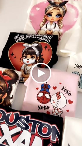 Customer video review of Custom DTF Gang Sheet 22 x 60