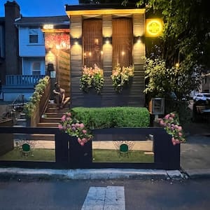 Customer photo review of Two Story Shed Unfinished Kit Little Free Library