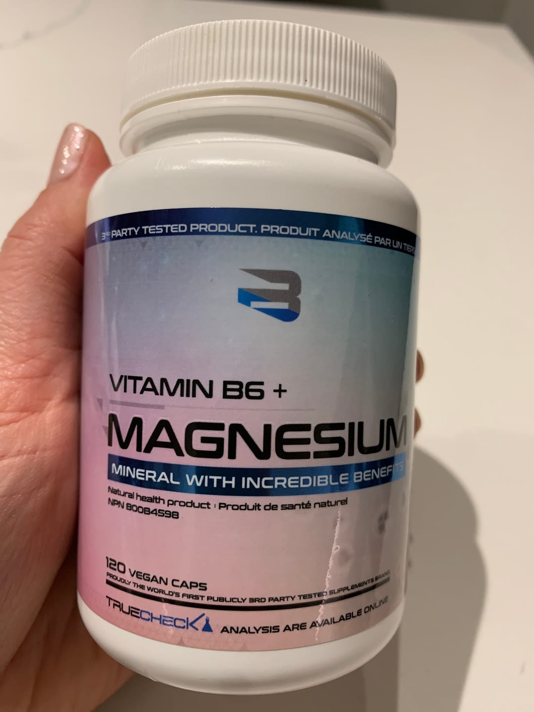 Customer photo review of Magnesium + B6
