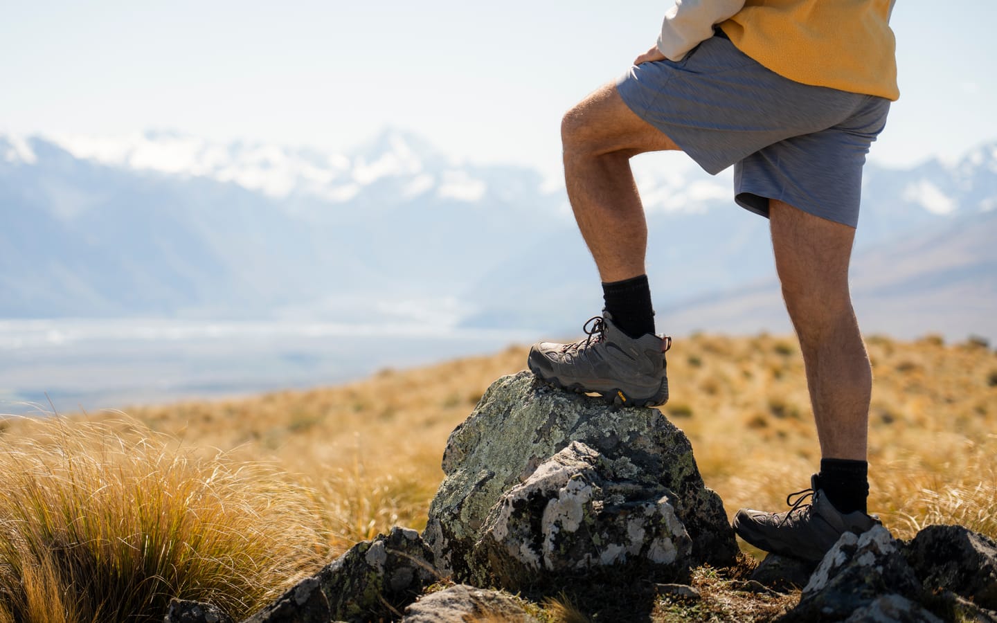 Customer photo review of Moab 3 Mid Waterproof Men's Hiking Boots