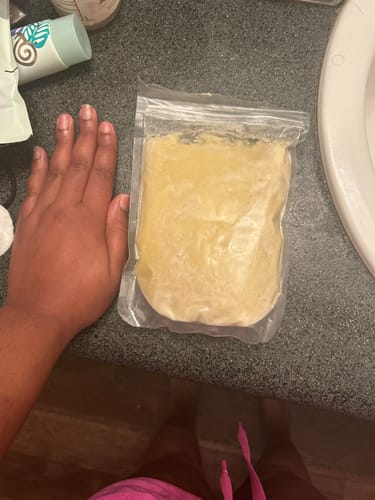 Customer photo review of Premium + Authentic Raw Shea Butter