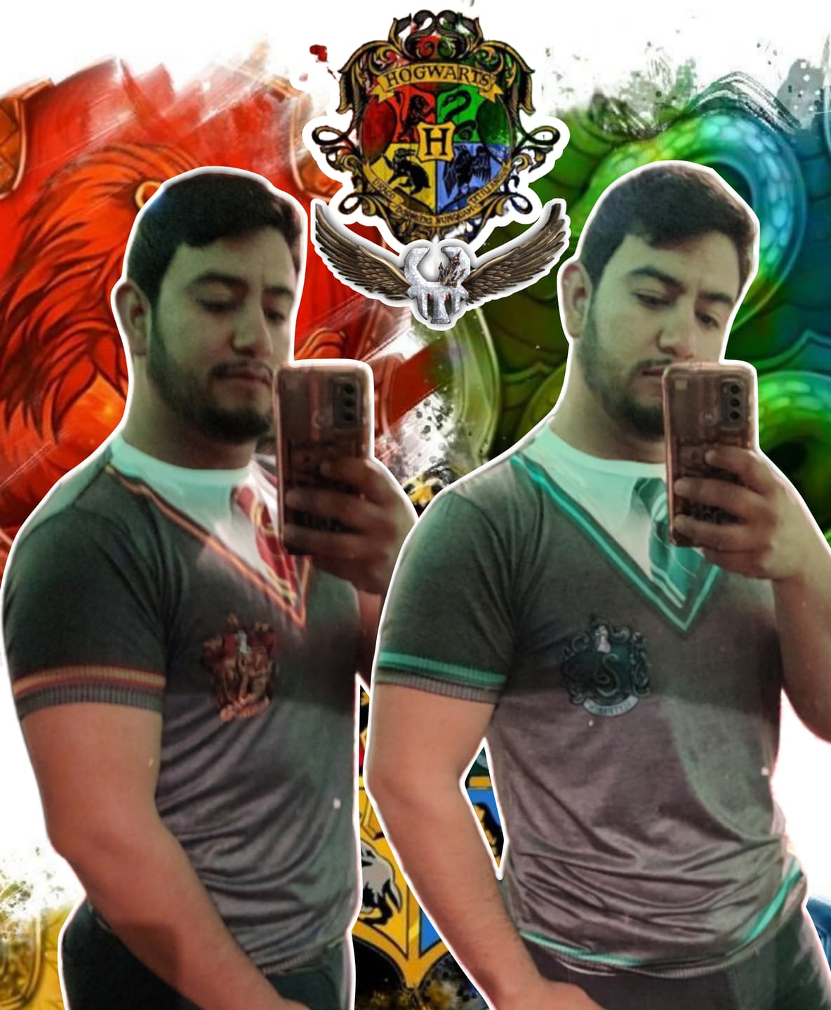 Customer photo review of Playera Pijama Uniforme Slytherin