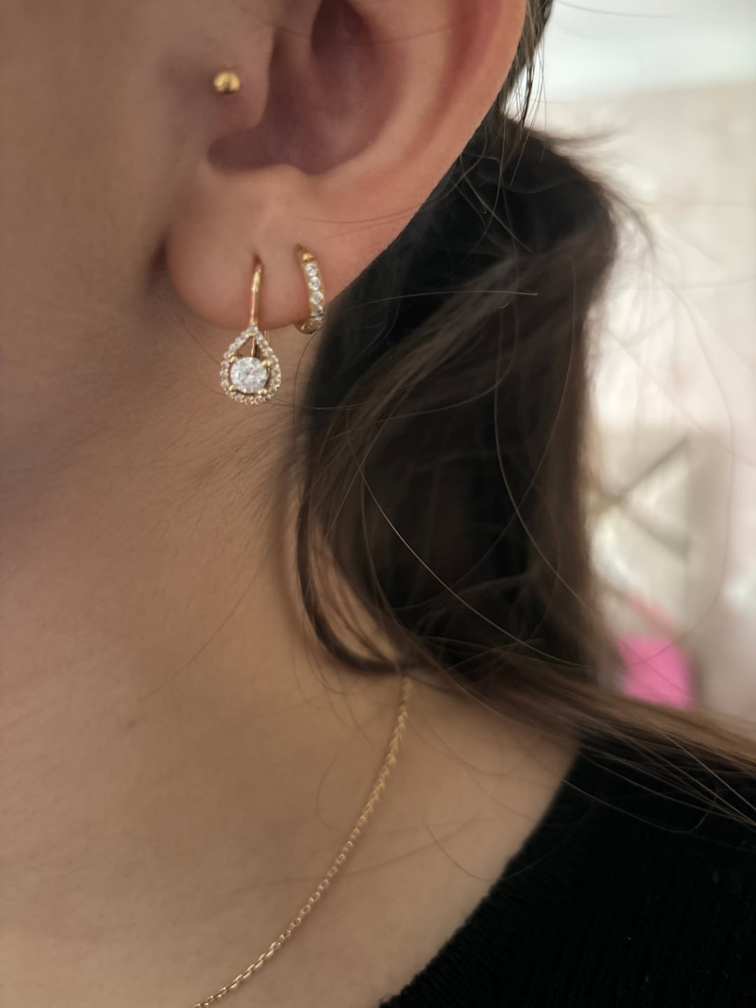 Customer photo review of Les boucles Mélissa