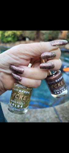 Customer photo review of Rocket Nail Color - Brown Sugar