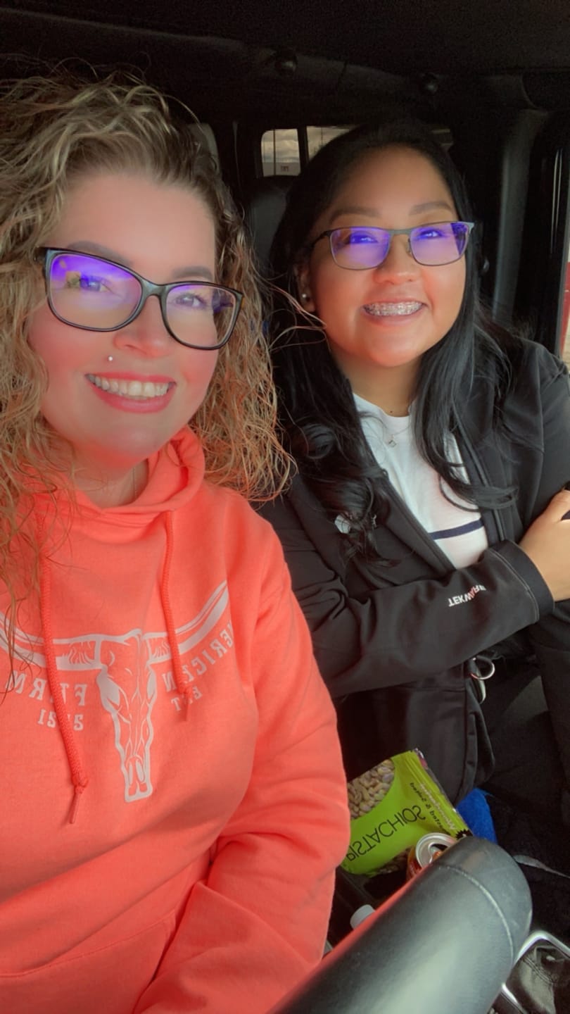 Customer photo review of Neon 'Skull' Hoodie