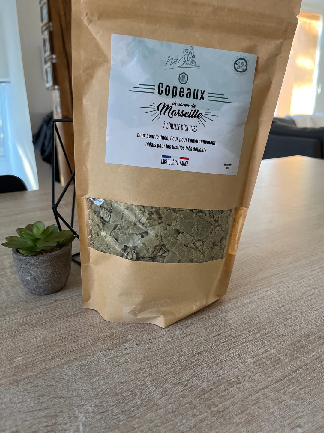 Customer photo review of Copeaux savon de marseille