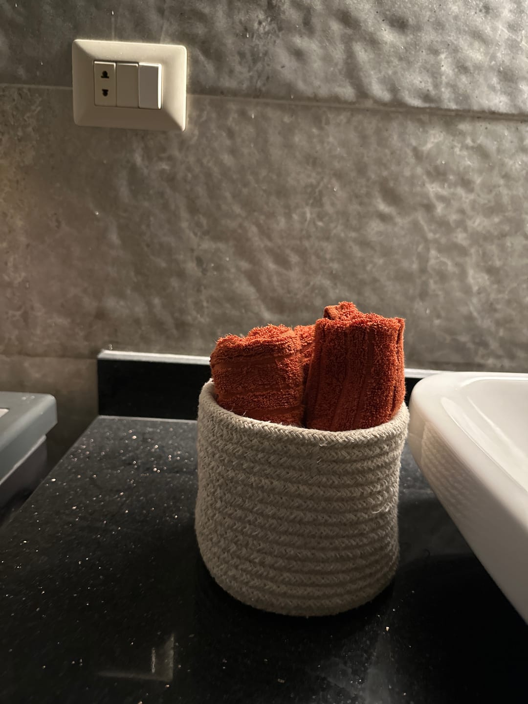 Customer photo review of Grain Hand Towel (Set of 4)