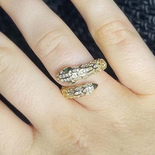 Customer photo review of Naga - The Serpent Ring