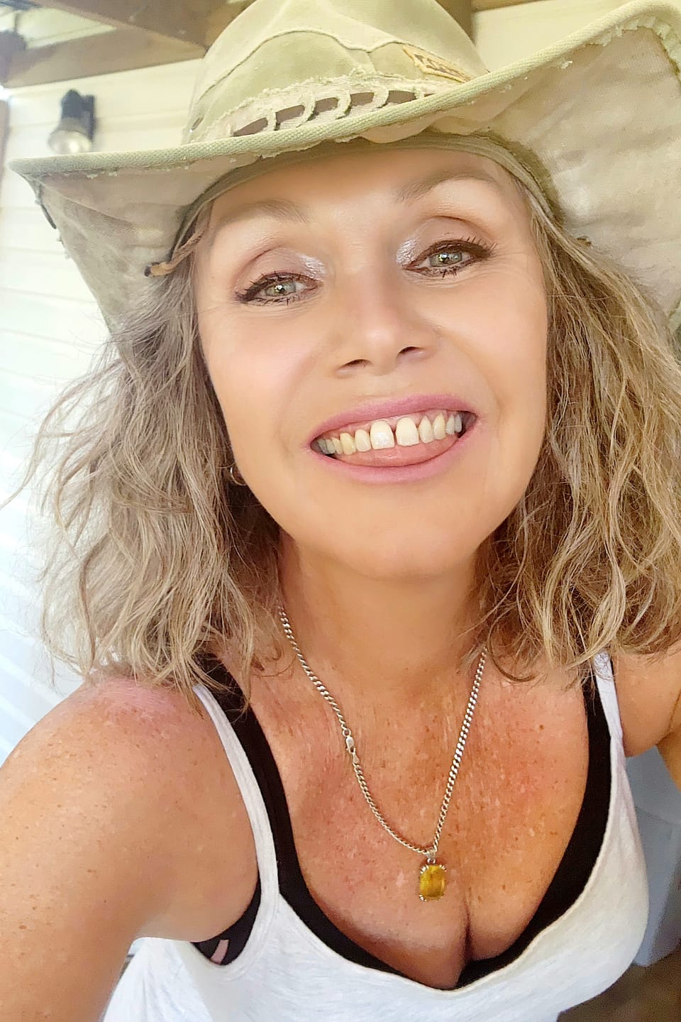 Customer photo review of Digger Hat, Green