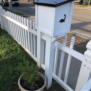 Customer photo review of Library Post with Topper Kit