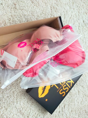 Customer photo review of Melinda Wireless Bra