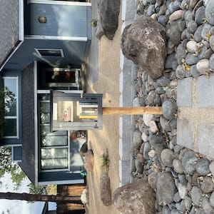 Customer photo review of Two Story Shed Unfinished Kit Little Free Library